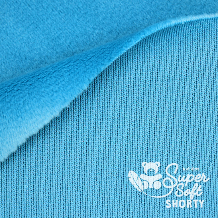 Minky blau - Plüsch Meterware - SuperSoft SHORTY