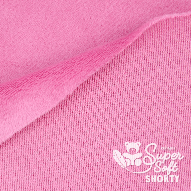 Minky rosa - Plüsch Meterware - SuperSoft SHORTY