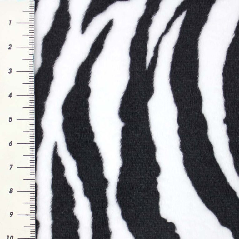 Plüsch Zebra Muster