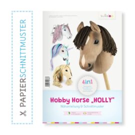 Papierschnittmuster "HOLLY" zum Hobby Horse selber nähen