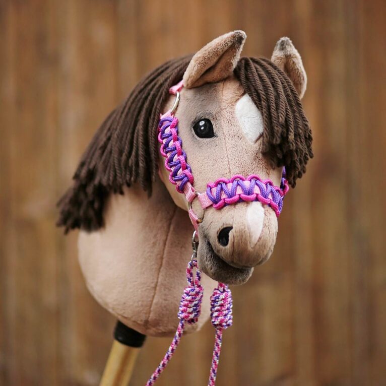 Hobby Horse Halfter Materialset lila-pink