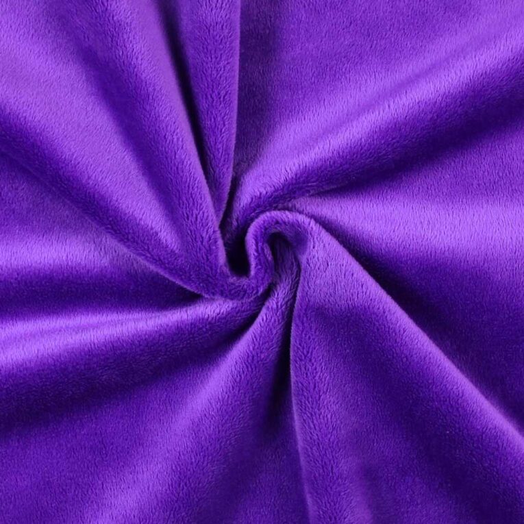 Plüsch Stoff lila / purple – SHANNON fabrics