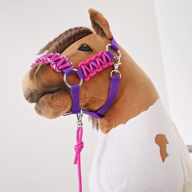 Einfacher Hobby Horse Führstrick aus Seil