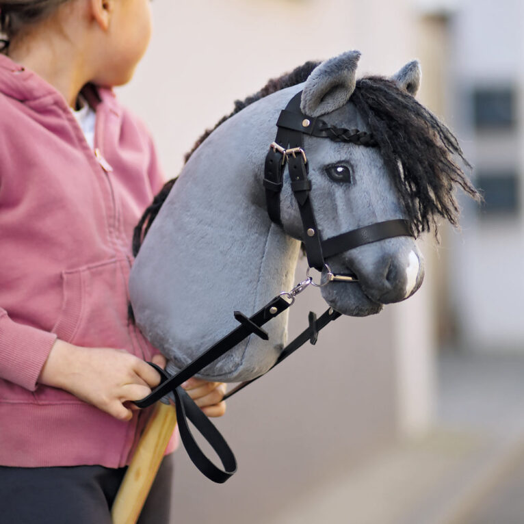 Hobby Horse Zügel für Trense aus Leder oder Kunstleder basteln